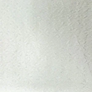 BUBBLE PUFFED SATIN METALLIC IVORY