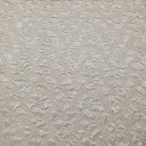 BUBBLE PUFFED SATIN METALLIC CREAM(1)