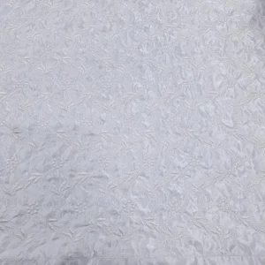 BUBBLE PUFFED SATIN METALLIC WHITE(1)