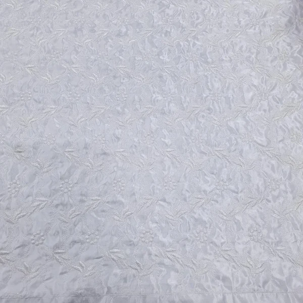 BUBBLE PUFFED SATIN METALLIC WHITE(1)