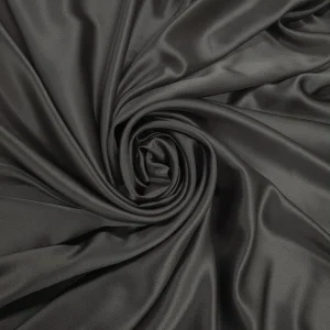 SATIN BRIDAL-SHAMUZE GREY(SAME AS CHARC)