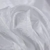 SATIN NAILED CRUSHED WHITE