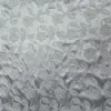 SATIN EMBROIDED WITH RIBBON WHITE