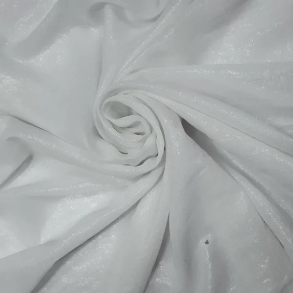 SATIN FOIL-HAMMERED WHITE