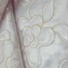 SATIN WITH HEAVY EMBORIDERY LUREX ROSE WHITE1