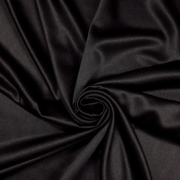 VELVET SATIN KOREAN HEAVY WEIGHT CHOC BROWN