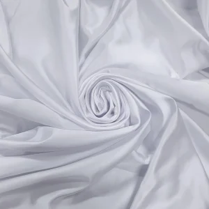 SATIN MIKADO CHARMEUSE SATIN  WHITE