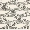 SATIN PRINTED TOTEME STRIPE CREAM