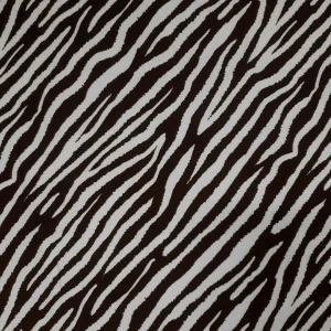 PRINTED BUBBLE SATIN INGWE BROWN