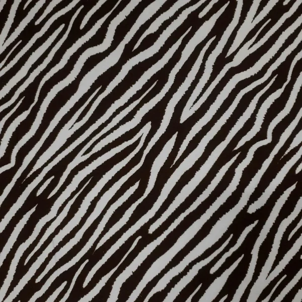 PRINTED BUBBLE SATIN INGWE BROWN