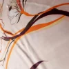 SATIN CHIFFON MID FLORAL PEACH