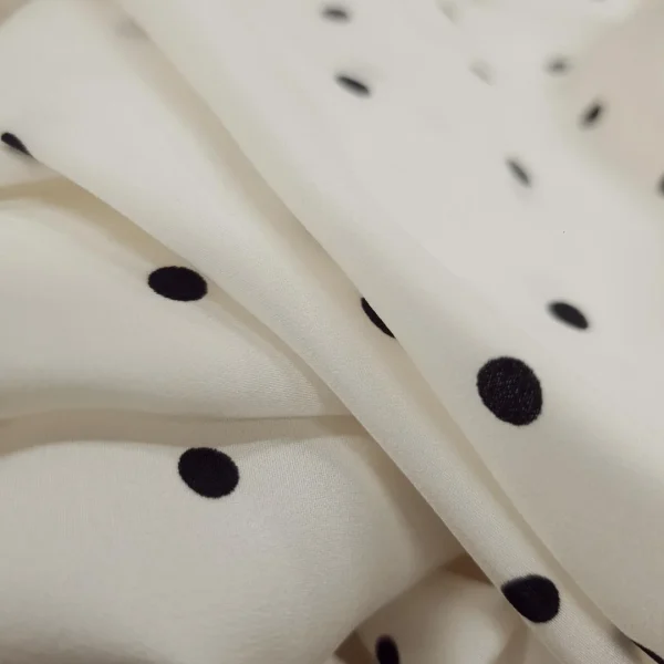 SATPC-SDOT.I-3.webp PRINTED SATIN CHIFFON SMALL DOT IVORY