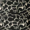PRINTED COTTON SATEEN SPNDX CRACKS BLACK
