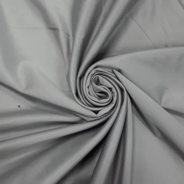 COTTON-SATEEN SPANDEX SILVER