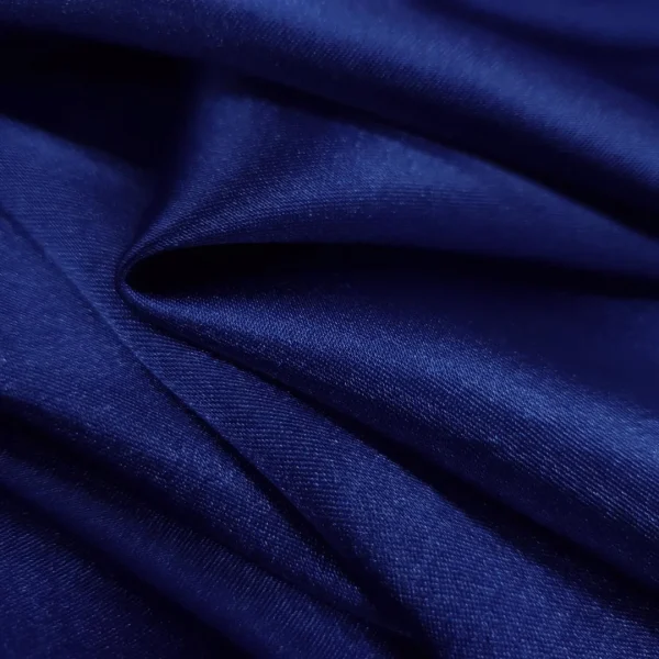 STRETCH SATIN ROYAL BLUE