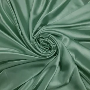 STRETCH SATIN SAGE MINT