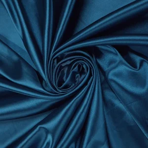 STRETCH SATIN TEAL