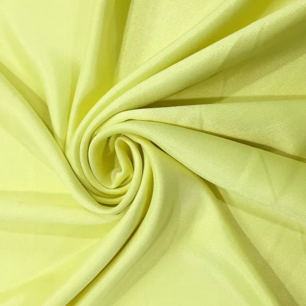 SATIN-BACKED CREPE CITRUS