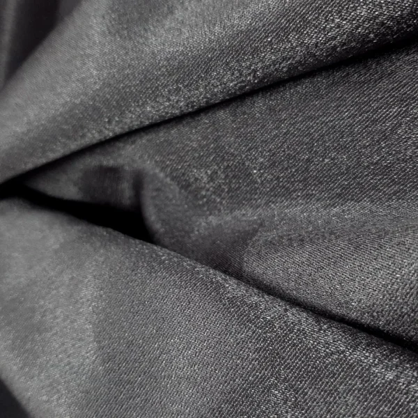 SATIN-BACKED CREPE  DARK GRAY