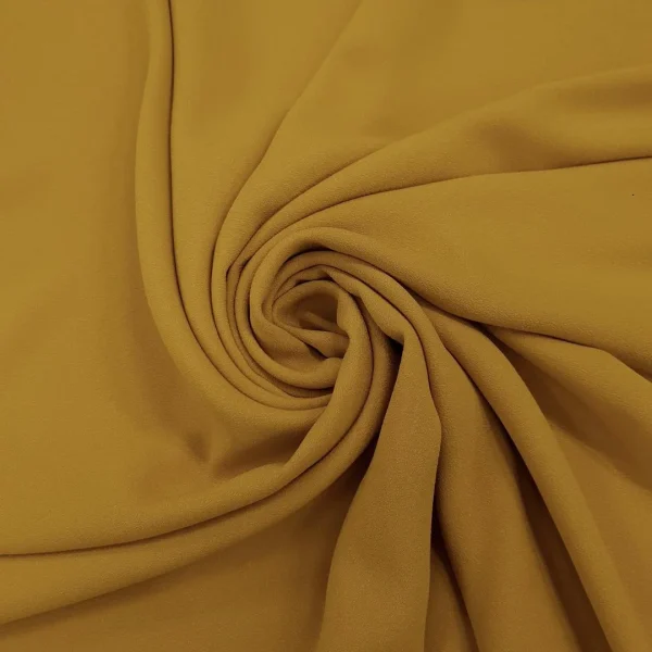 SATIN-BACKED CREPE(FP094) SUN GOLD