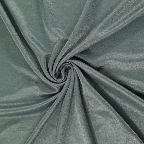 SATIN-BACKED CREPE STRETCH LW GRAY