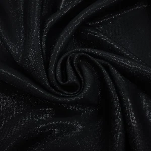 SCUBA BONDED KATRINA LUREX BLACK