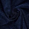 SCUBA BONDED(2745-2)LUREX NAVY