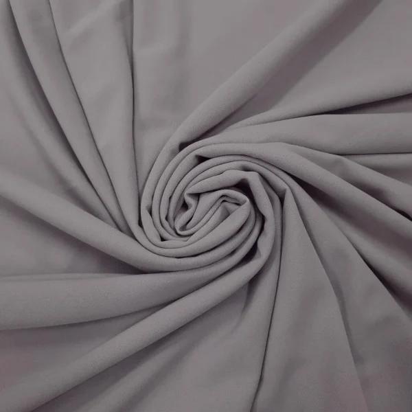SCUBA CREPE LIGHT SILVER