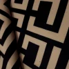 SCUBA PRINT FEND-BIG BLACK and TAUPE