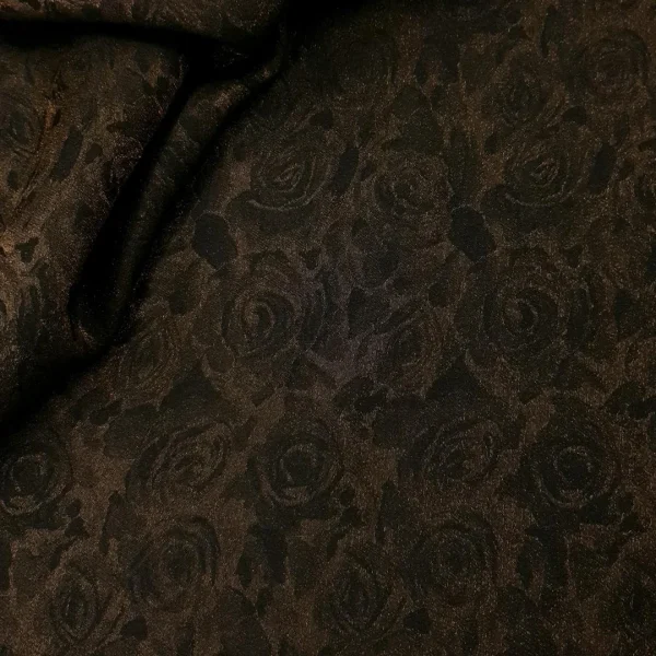 SHIMMER LUREX TWO-TONE EMBOSSED BRONZE