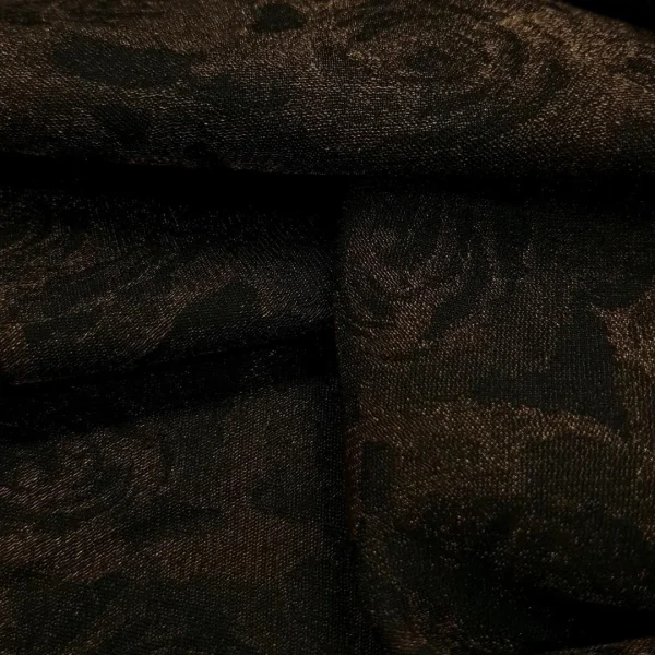 SHIMMER LUREX TWO-TONE EMBOSSED BRONZE