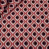 SHIRTING POPLIN PRINTED BIRDSEYE RED and BLACK