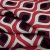 SHIRTING POPLIN PRINTED BIRDSEYE RED and BLACK
