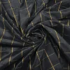 SLKO-CHK.B-1-1.webp SILK ORGANZA ----DRY CLEAN ONLY----CHECK EMBELLISHMENT BLACK