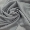 SILK ORGANZA CRUSHED----DRY CLEAN ONLY---- GREY