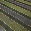 SILK ORGANZA STRIPE PURPLE AND GREY