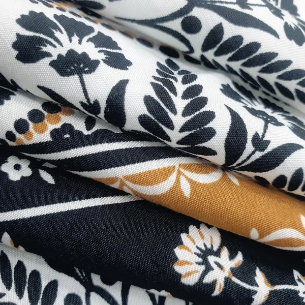 PRINTED SUPER SOFT HAMMERED BOHEMIAN FLORAL