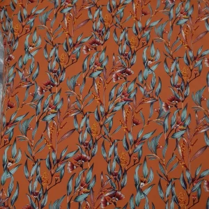 SUPER SOFT PRINTED FAUNA ORANGE