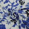 PRINTED SUPER SOFT VECTOR FLORAL BLUE