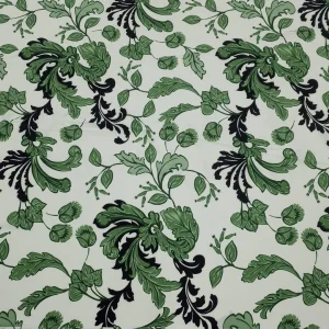 PRINTED SUPER SOFT VECTOR FLORAL GREEN