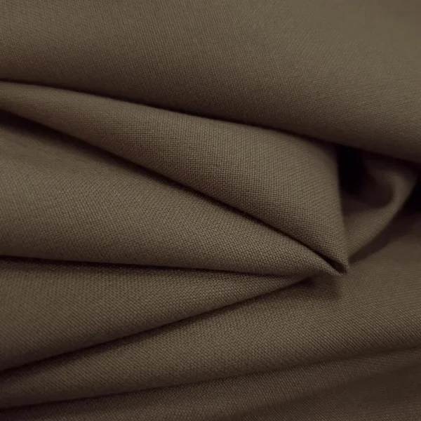 WOOL SUITING CLAUDIO DE ROSSI  (120S) LT-BROWN