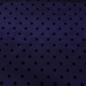 TWO TONE  TAFETTA  POLKA PURPLE