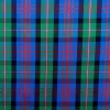 TWO TONE  TAFETTA  SCOT CHECK GREEN   BLUE