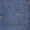TAFETTA CRUSHED WITH EMBROIDERY DETAIL