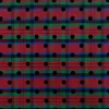 TWO TONE  TAFETTA  SCOTTISH POLKA RED