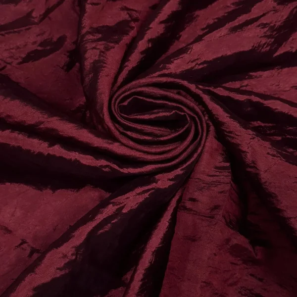 TAFETTA CRUSHED MAROON