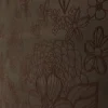 EMBOSSED TAFETTA ROSE BROWN