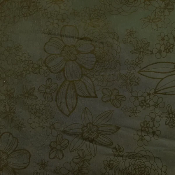 EMBOSSED TAFETTA ROSE GRAY