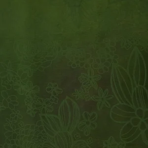 EMBOSSED TAFETTA ROSE OLIVE