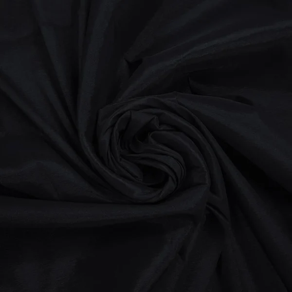 TWO TONE STRETCH TAFETTA BLACK
